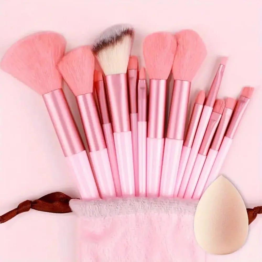 13 Pcs Makeup Brushes Set for Blending Concealer & Powder